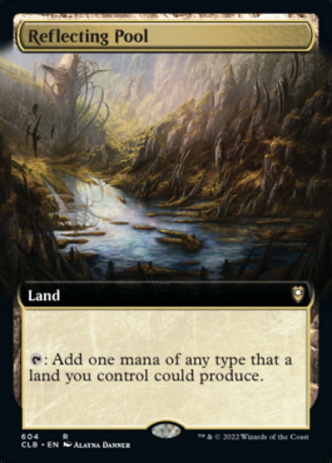Reflecting Pool (Extended Art) [Commander Legends: Battle for Baldur's Gate] | The Time Vault CA