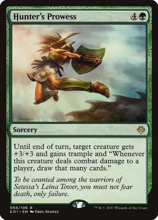 Hunter's Prowess [Archenemy: Nicol Bolas] | The Time Vault CA