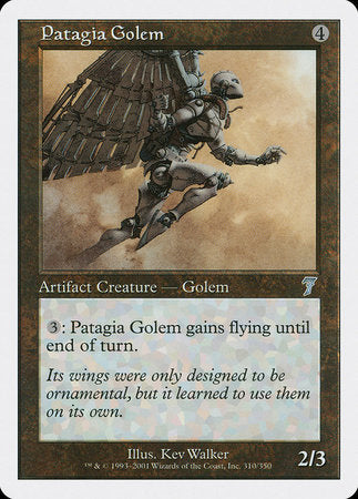 Patagia Golem [Seventh Edition] | The Time Vault CA
