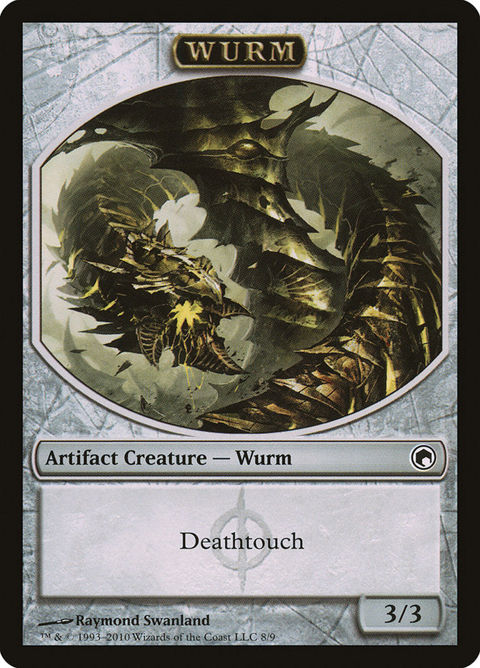 Wurm (Deathtouch) [Scars of Mirrodin Tokens] | The Time Vault CA