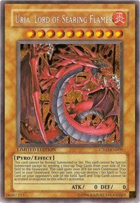 Uria, Lord of Searing Flames [CT03-EN005] Secret Rare | The Time Vault CA