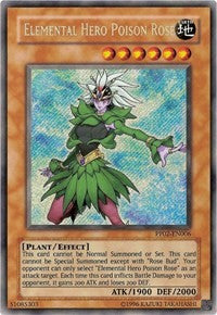 Elemental Hero Poison Rose [PP02-EN006] Secret Rare | The Time Vault CA