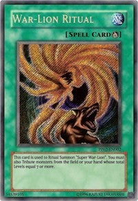 War-Lion Ritual (ScR) [PP02-EN002] Secret Rare | The Time Vault CA