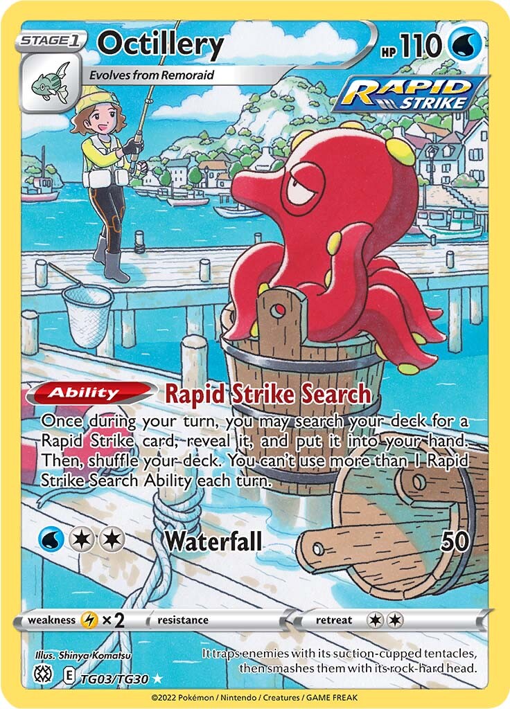 Octillery (TG03/TG30) [Sword & Shield: Brilliant Stars] | The Time Vault CA