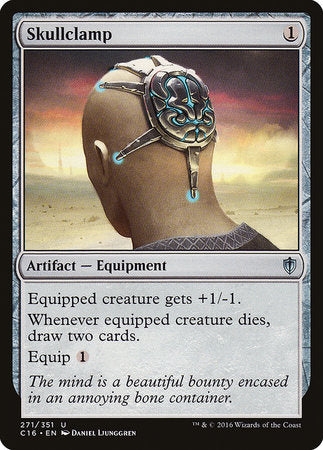 Skullclamp [Commander 2016] | The Time Vault CA