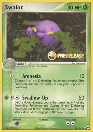 Swalot (50/101) (Prerelease Promo) [Nintendo: Black Star Promos] | The Time Vault CA