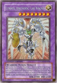 Elemental HERO Shining Flare Wingman [CT03-EN004] Secret Rare | The Time Vault CA