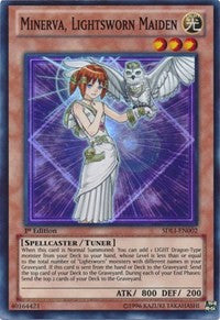 Minerva, Lightsworn Maiden [SDLI-EN002] Super Rare | The Time Vault CA