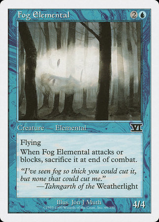 Fog Elemental [Classic Sixth Edition] | The Time Vault CA