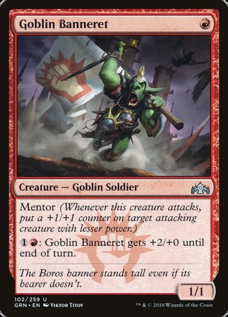 Goblin Banneret [Guilds of Ravnica] | The Time Vault CA