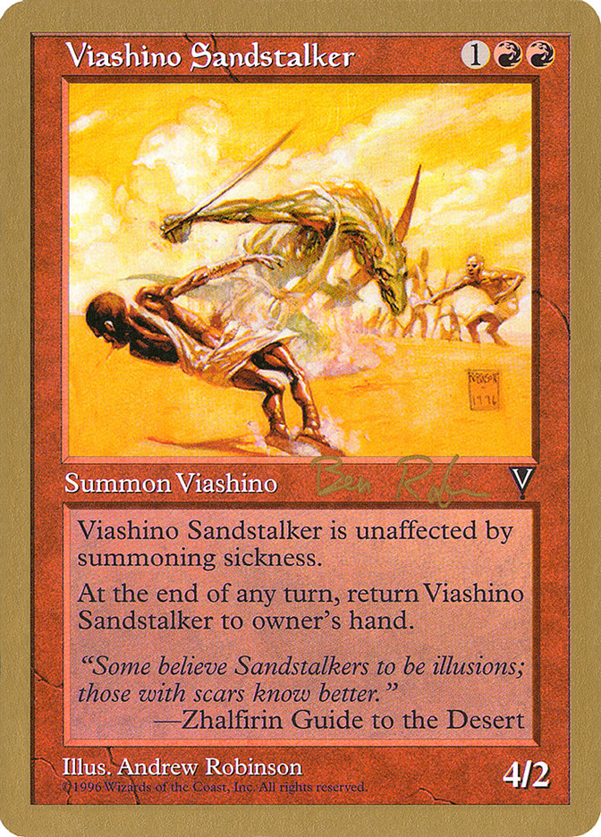 Viashino Sandstalker (Ben Rubin) [World Championship Decks 1998] | The Time Vault CA