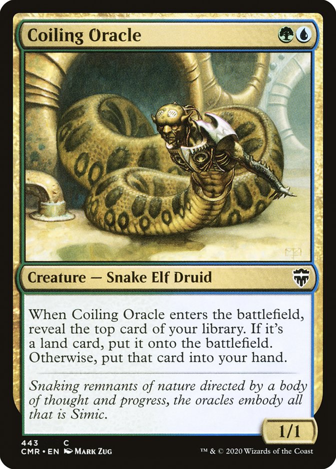 Coiling Oracle [Commander Legends] | The Time Vault CA