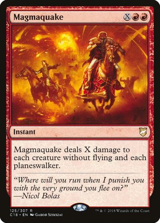 Magmaquake [Commander 2018] | The Time Vault CA