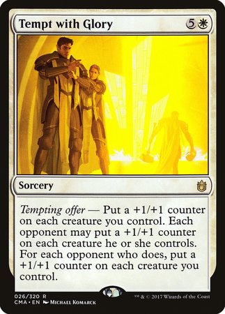 Tempt with Glory [Commander Anthology] | The Time Vault CA