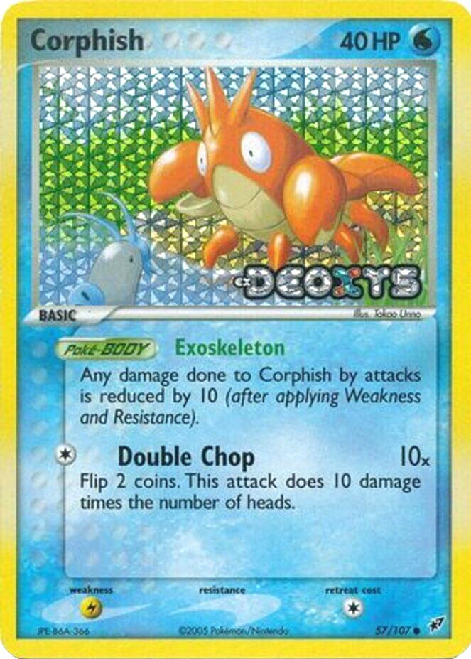 Corphish (57/107) (Stamped) [EX: Deoxys] | The Time Vault CA