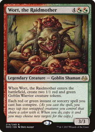 Wort, the Raidmother [Modern Masters 2017] | The Time Vault CA