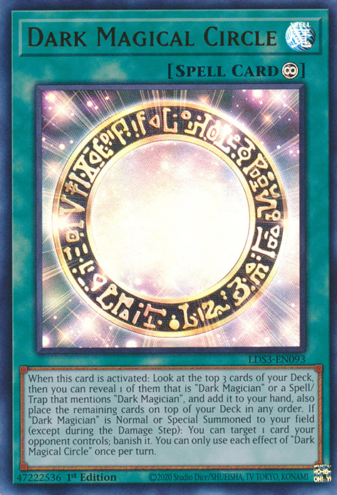 Dark Magical Circle [LDS3-EN093] Ultra Rare | The Time Vault CA