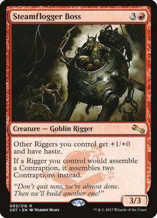 Steamflogger Boss [Unstable] | The Time Vault CA