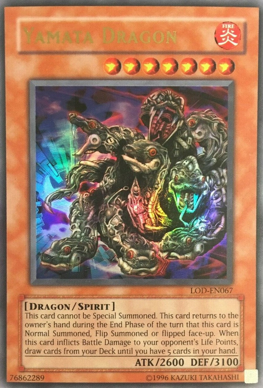 Yamata Dragon [LOD-EN067] Ultra Rare | The Time Vault CA