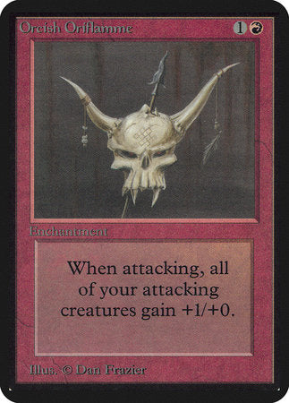 Orcish Oriflamme [Limited Edition Alpha] | The Time Vault CA