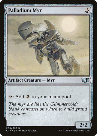 Palladium Myr [Commander 2014] | The Time Vault CA
