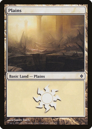 Plains (167) [New Phyrexia] | The Time Vault CA