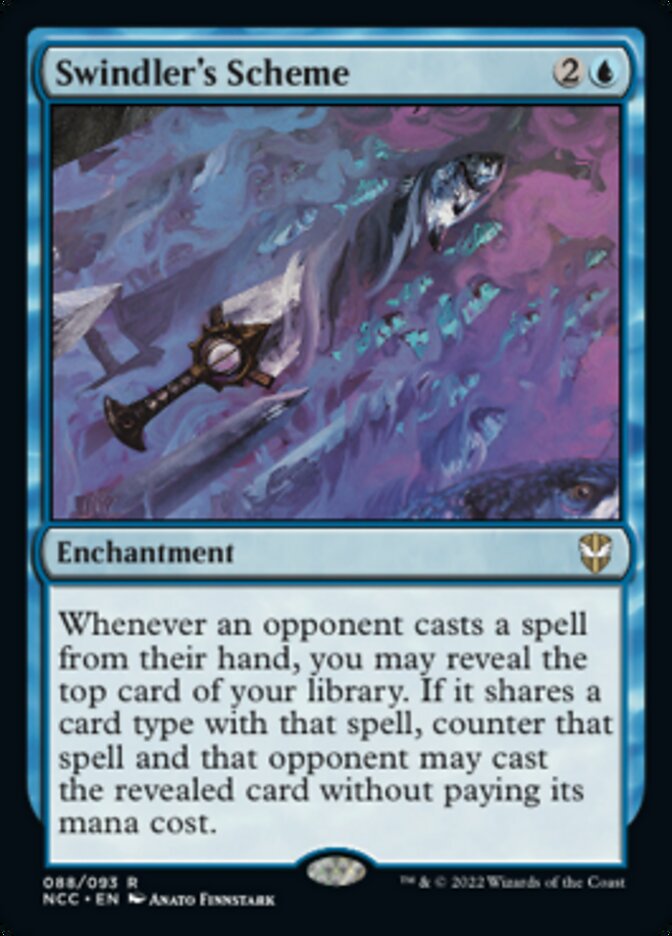 Swindler's Scheme [Streets of New Capenna Commander] | The Time Vault CA