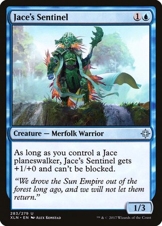 Jace's Sentinel [Ixalan] | The Time Vault CA