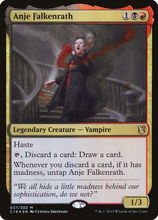 Anje Falkenrath [Commander 2019] | The Time Vault CA