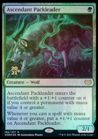 Ascendant Packleader [Innistrad: Crimson Vow Prerelease Promos] | The Time Vault CA