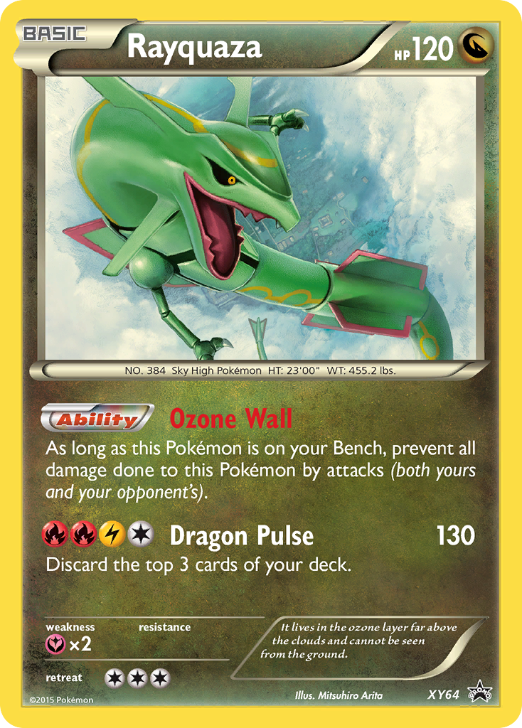 Rayquaza (XY64) [XY: Black Star Promos] | The Time Vault CA
