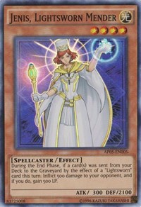 Jenis, Lightsworn Mender [AP05-EN005] Super Rare | The Time Vault CA