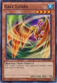 Gale Lizard [BP03-EN007] Common | The Time Vault CA