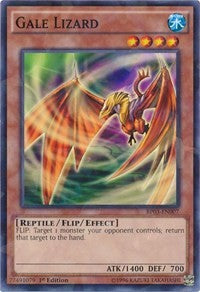 Gale Lizard (Shatterfoil) [BP03-EN007] Common | The Time Vault CA