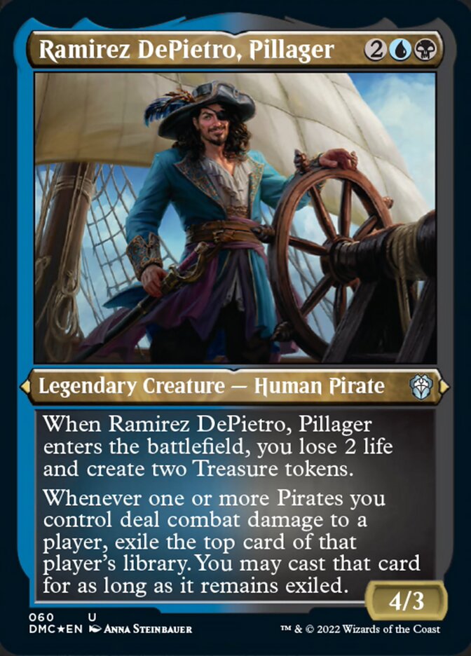 Ramirez DePietro, Pillager (Foil Etched) [Dominaria United Commander] | The Time Vault CA