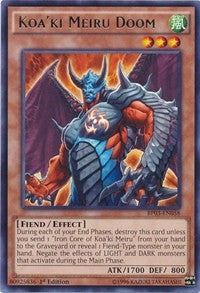 Koa'ki Meiru Doom [BP03-EN058] Rare | The Time Vault CA