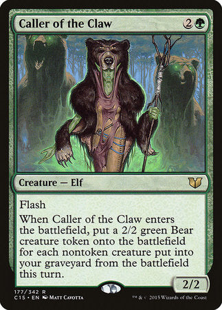 Caller of the Claw [Commander 2015] | The Time Vault CA