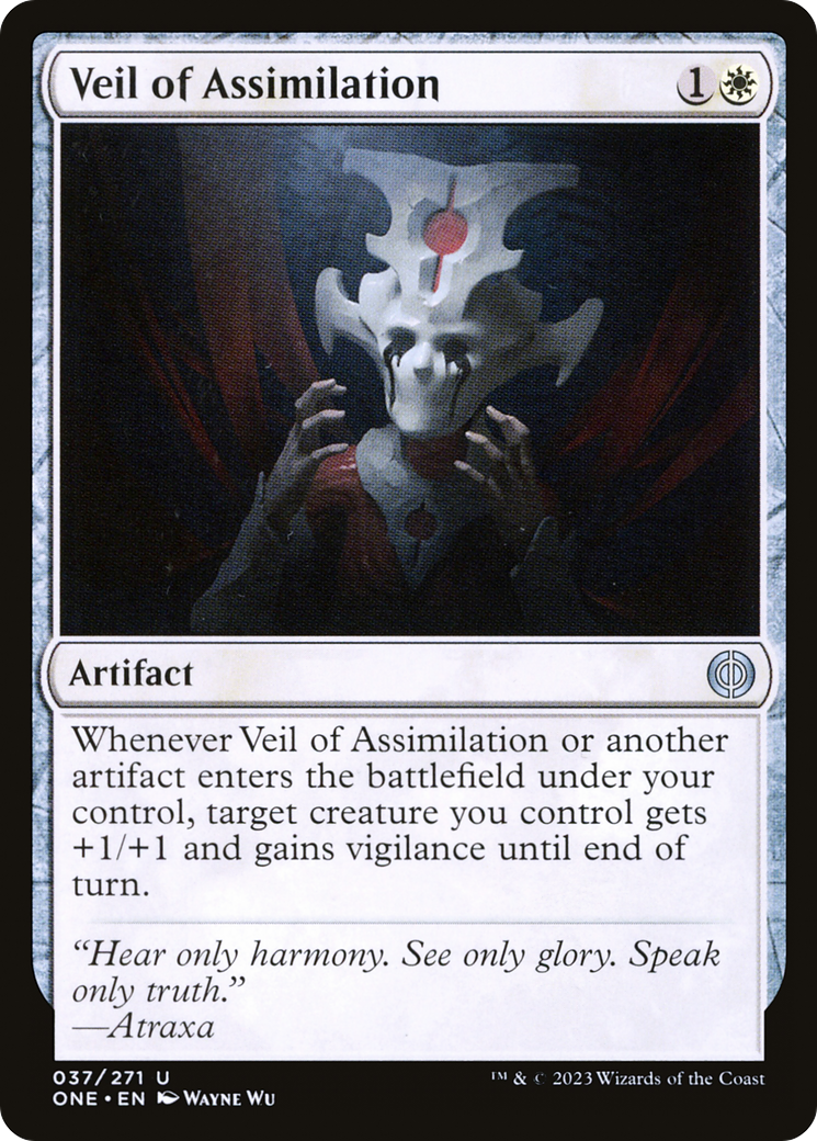 Veil of Assimilation [Phyrexia: All Will Be One] | The Time Vault CA