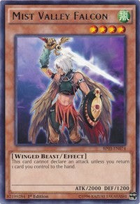 Mist Valley Falcon [BP03-EN074] Rare | The Time Vault CA