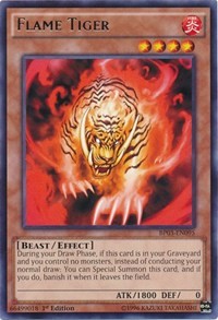 Flame Tiger [BP03-EN095] Rare | The Time Vault CA