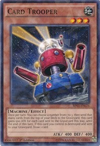 Card Trooper (Shatterfoil) [BP03-EN026] Rare | The Time Vault CA