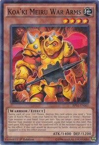 Koa'ki Meiru War Arms (Shatterfoil) [BP03-EN061] Common | The Time Vault CA