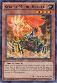 Koa'ki Meiru Beetle (Shatterfoil) [BP03-EN066] Rare | The Time Vault CA