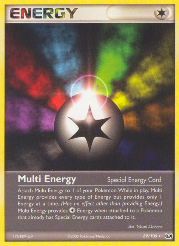 Multi Energy (89/106) [EX: Emerald] | The Time Vault CA