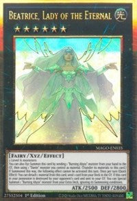 Beatrice, Lady of the Eternal [MAGO-EN035] Gold Rare | The Time Vault CA