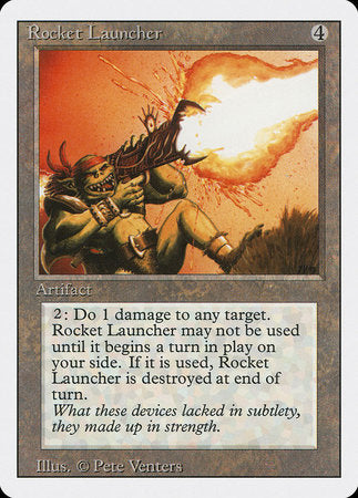 Rocket Launcher [Revised Edition] | The Time Vault CA