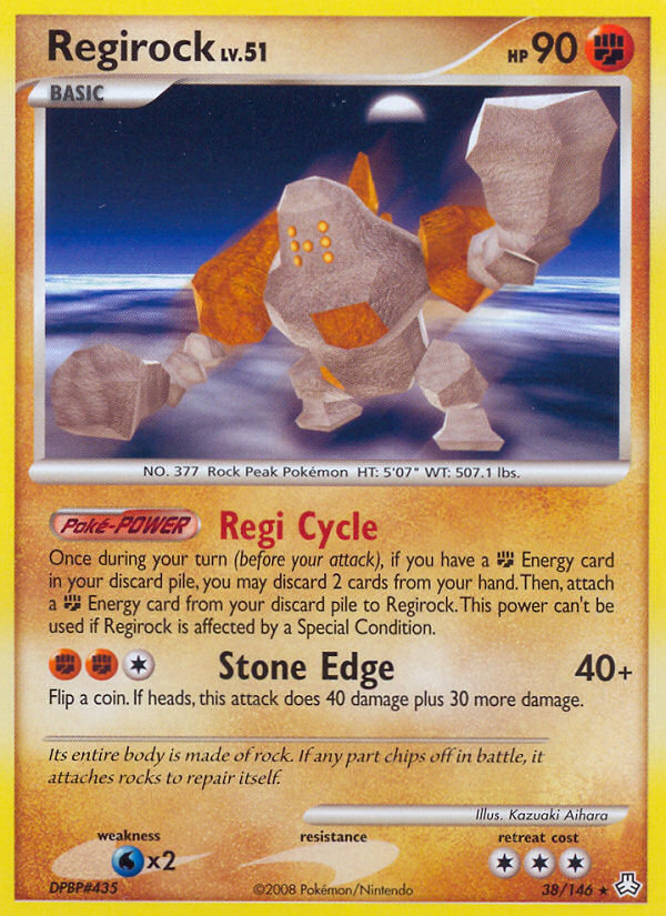 Regirock (38/146) [Diamond & Pearl: Legends Awakened] | The Time Vault CA