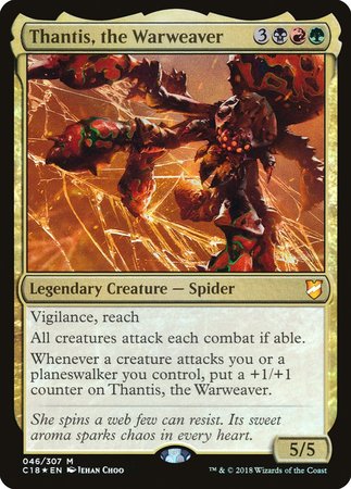 Thantis, the Warweaver [Commander 2018] | The Time Vault CA