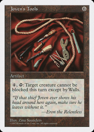 Joven's Tools [Fifth Edition] | The Time Vault CA