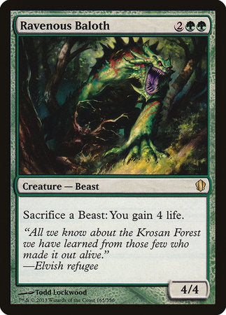 Ravenous Baloth [Commander 2013] | The Time Vault CA